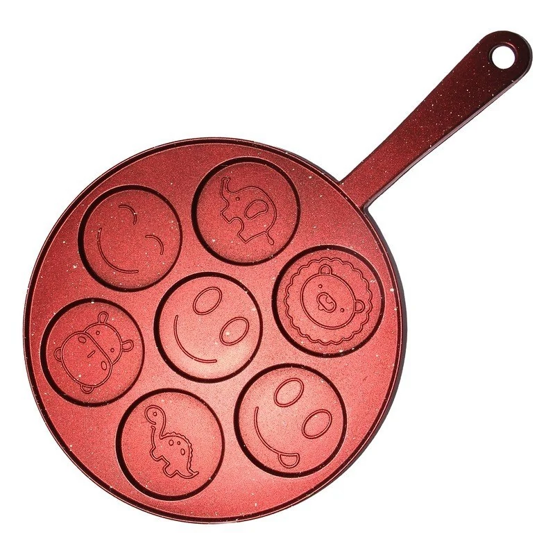 تابه پنکیک 7 خانه پیلو مولتی کالر